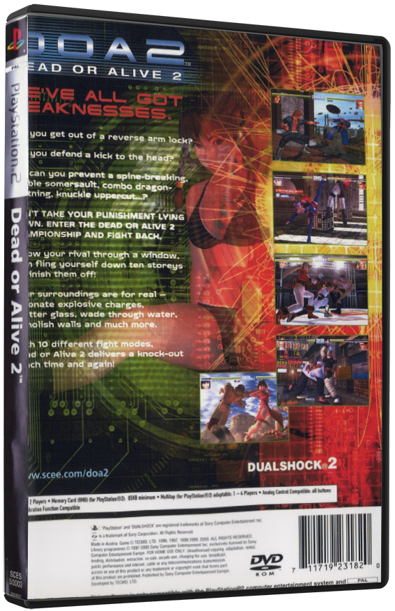 Dead or Alive 2 (Printed Cover - Platinum) | PS2