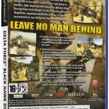 Delta Force: Black Hawk Down | PS2