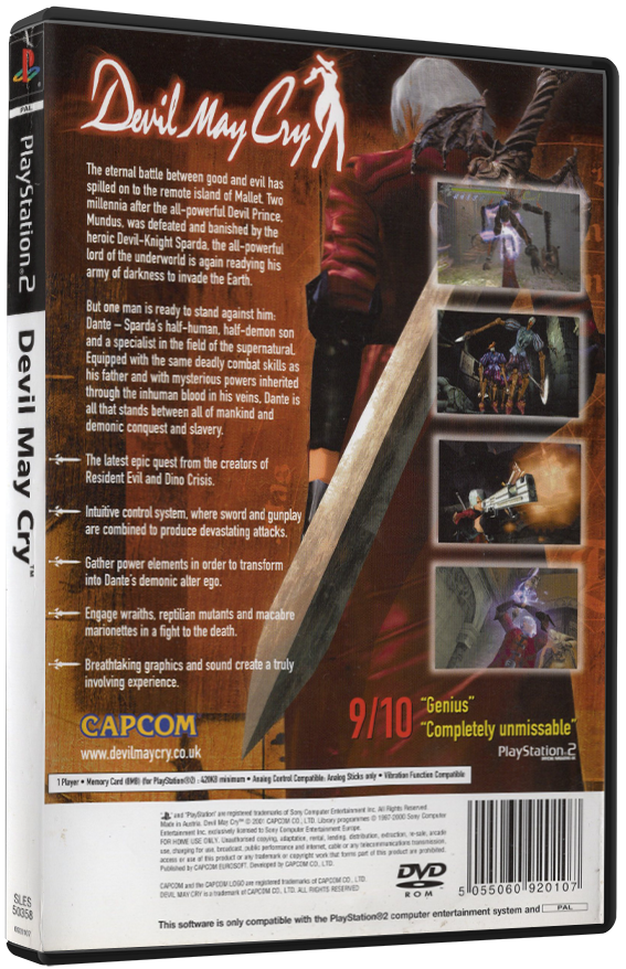 Devil May Cry (Printed Cover) | PS2