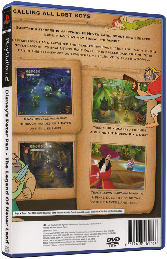 Disney’s Peter Pan – The Legend of Never Land | PS2