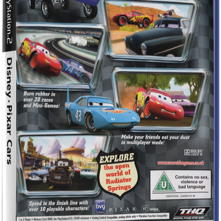 Disney Pixar Cars | PS2