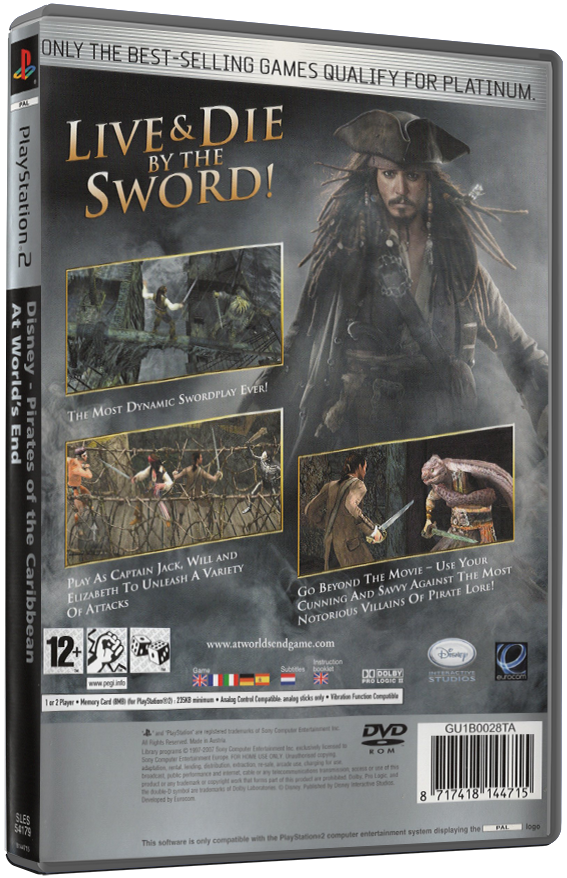 Disney Pirates of the Caribbean: At World's End (Platinum) | PS2