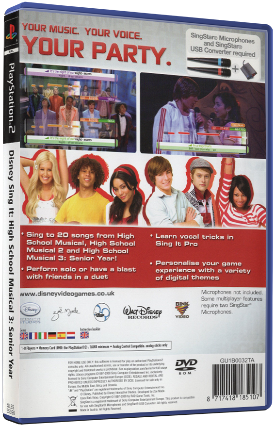 Disney Sing It: High School Musical 3 – Senior Year | PS2