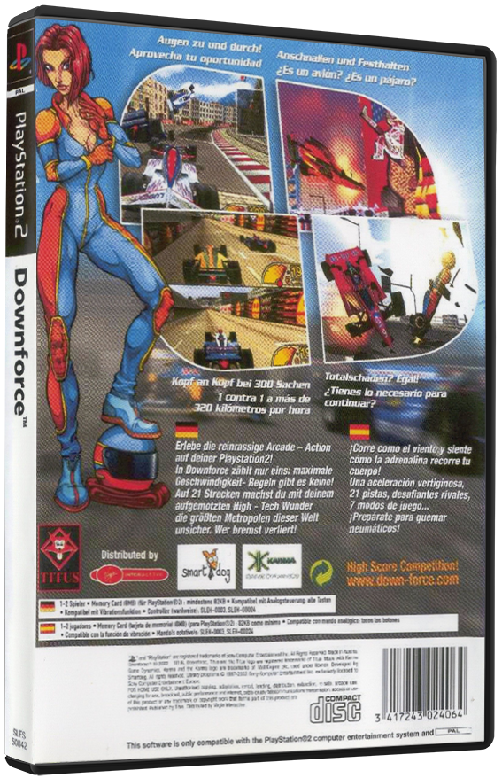 Downforce (Printed Cover) | PS2
