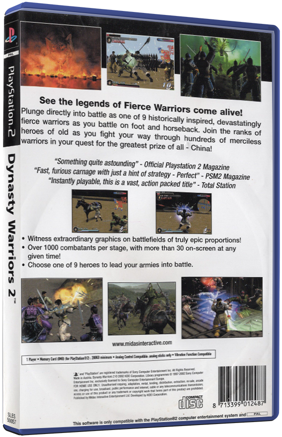 Dynasty Warriors 2 | PS2