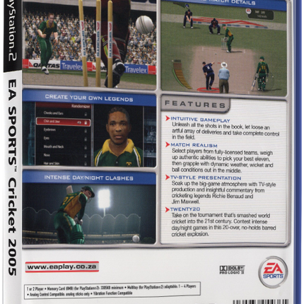EA Sports: Cricket 2005 | PS2