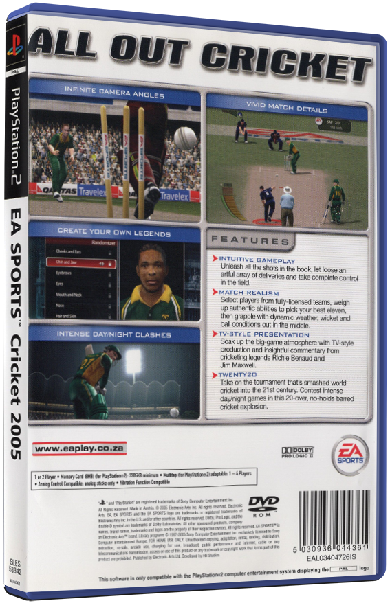 EA Sports: Cricket 2005 | PS2