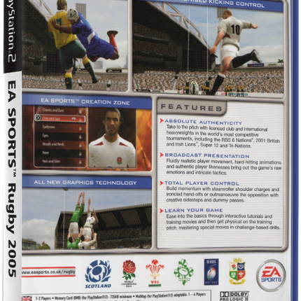 EA Sports Rugby 2005 | PS2