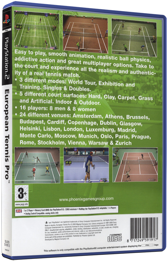 European Tennis Pro | PS2