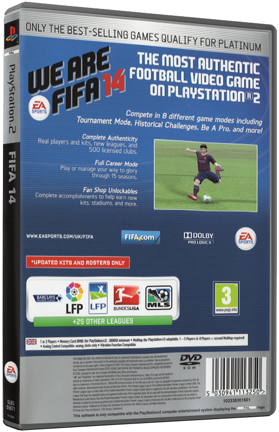 FIFA 14 Legacy Edition (Platinum) | PS2
