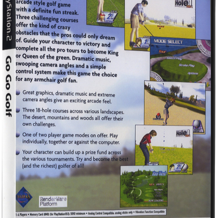 Go Go Golf (Printed Cover) | PS2