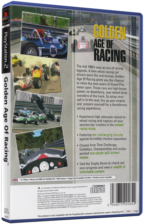 Golden Age of Racing | PS2