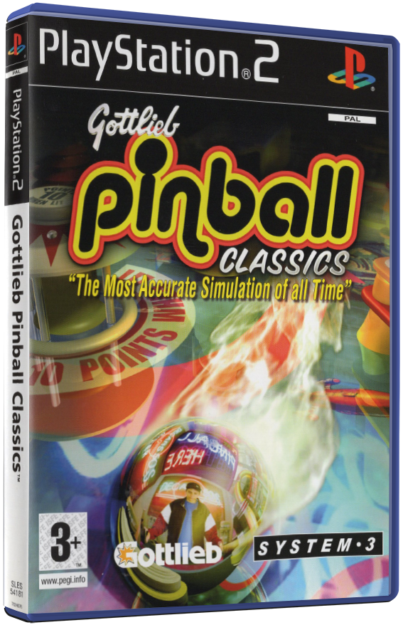 Gottlieb Pinball Classics (Printed Cover) | PS2