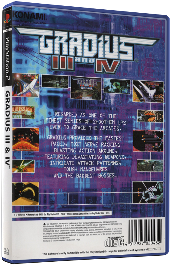 Gradius 3 & 4 | PS2