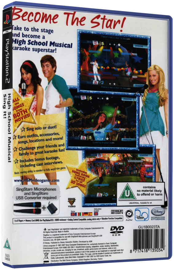 High School Musical: Sing It! | PS2