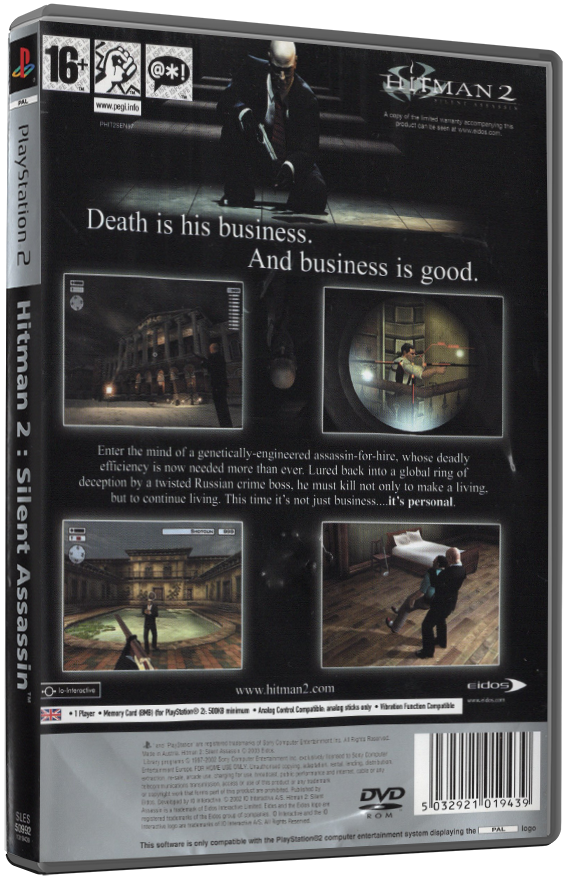 Hitman 2: Silent Assassin (Platinum) | PS2