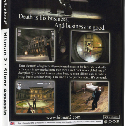 Hitman 2: Silent Assassin (Printed Cover) | PS2