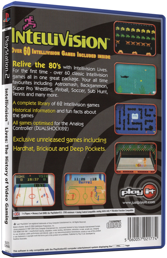Intellivision Lives!: The History of Video Gaming | PS2