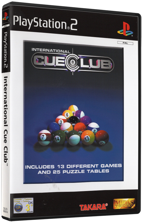 International Cue Club (Printed Cover) | PS2