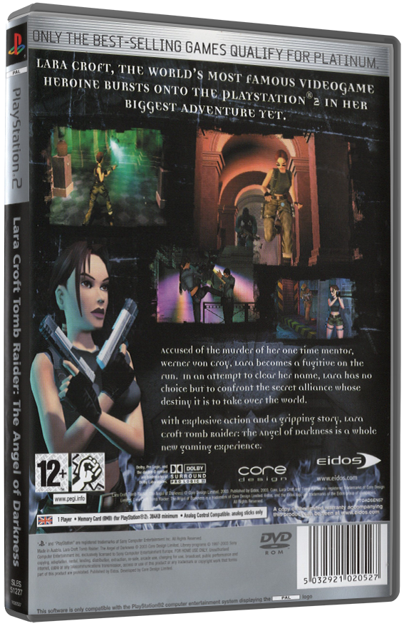 Lara Croft: Tomb Raider – The Angel of Darkness (Platinum) | PS2