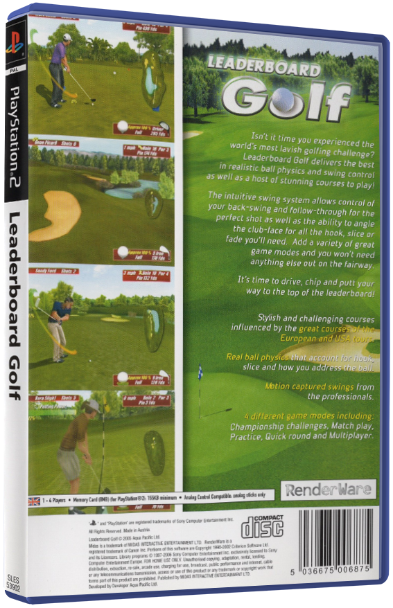 Leaderboard Golf | PS2