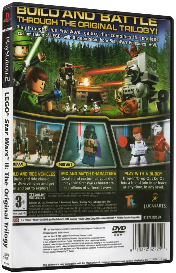 LEGO Star Wars II: The Original Trilogy (Printed Cover) | PS2