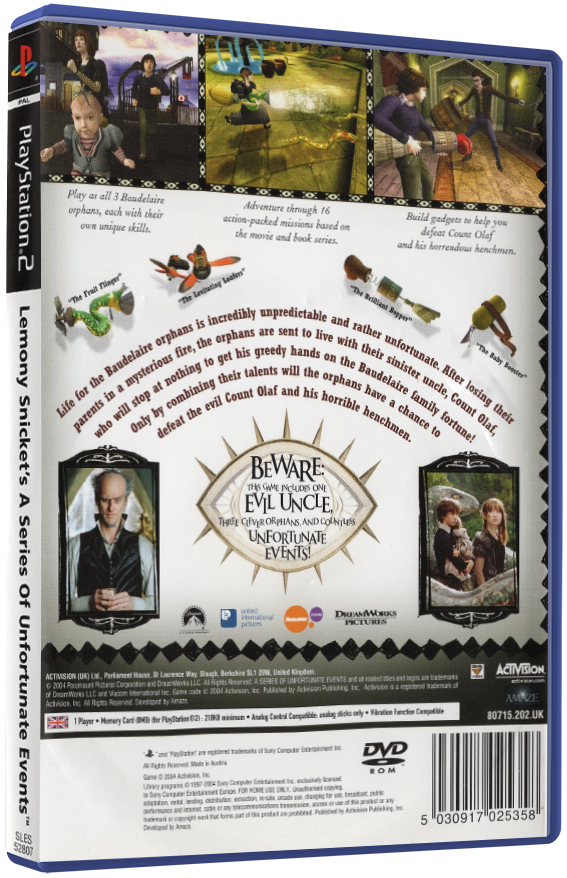 Lemony Snicket’s A Series of Unfortunate Events | PS2
