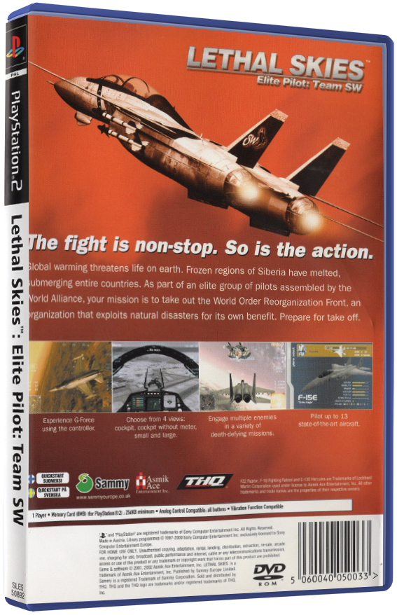 Lethal Skies: Elite Pilot - Team SW | PS2