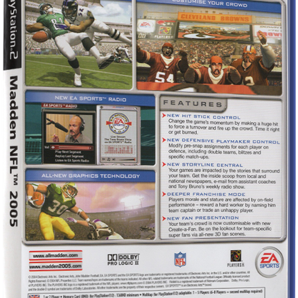Madden NFL 2005 | PS2