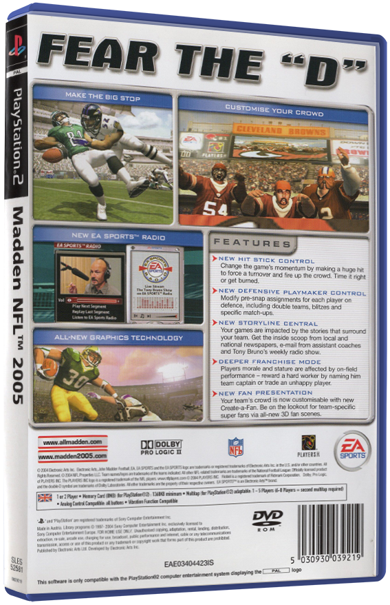 Madden NFL 2005 | PS2