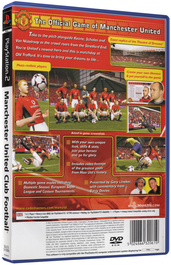 Manchester United Club Football 2003/2004 | PS2