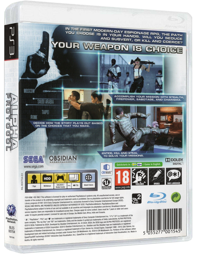 Alpha Protocol | PS3
