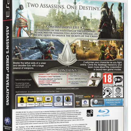 Assassin's Creed: Revelations (Special Edition) | PS3