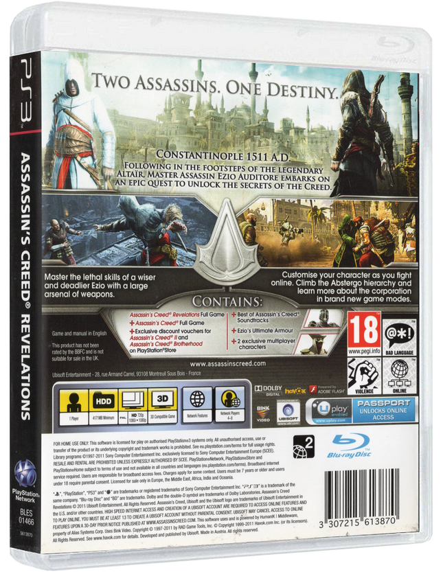 Assassin's Creed: Revelations (Special Edition) | PS3