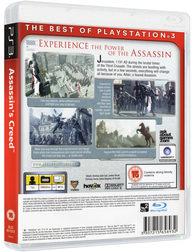 Assassin's Creed (Essentials) | PS3