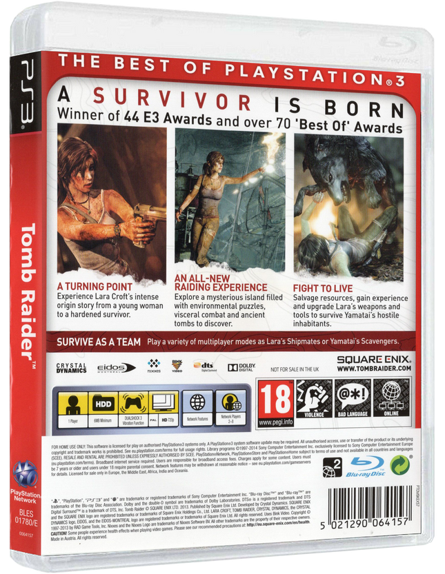 Tomb Raider (Essentials) | PS3