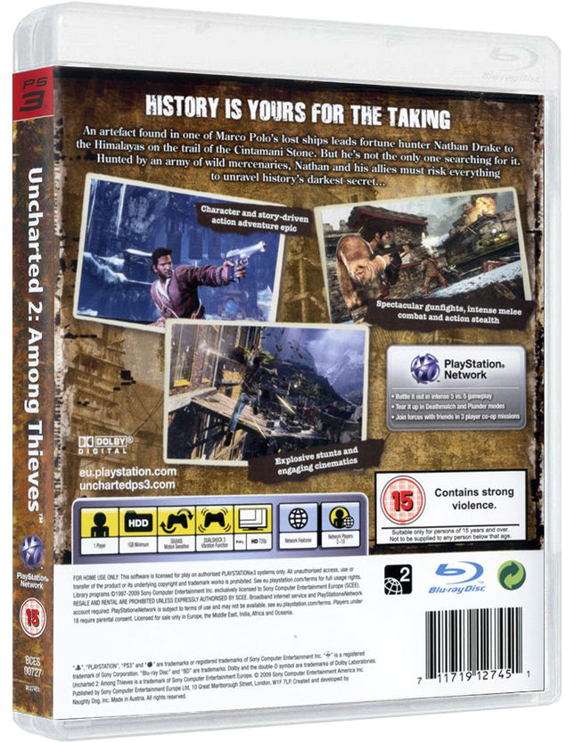 Uncharted 2: Among Thieves | PS3