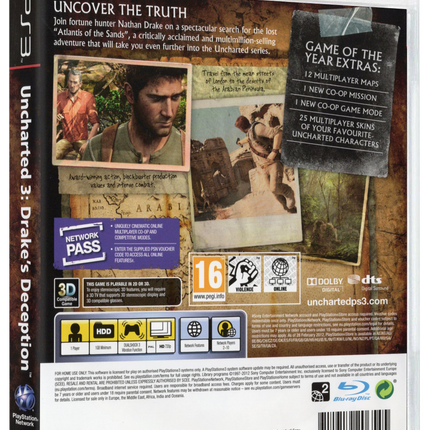 Uncharted 3: Drake's Deception (Game Of The Year Edition) | PS3