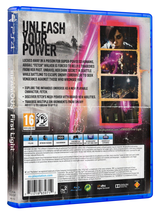 inFAMOUS First Light | PS4
