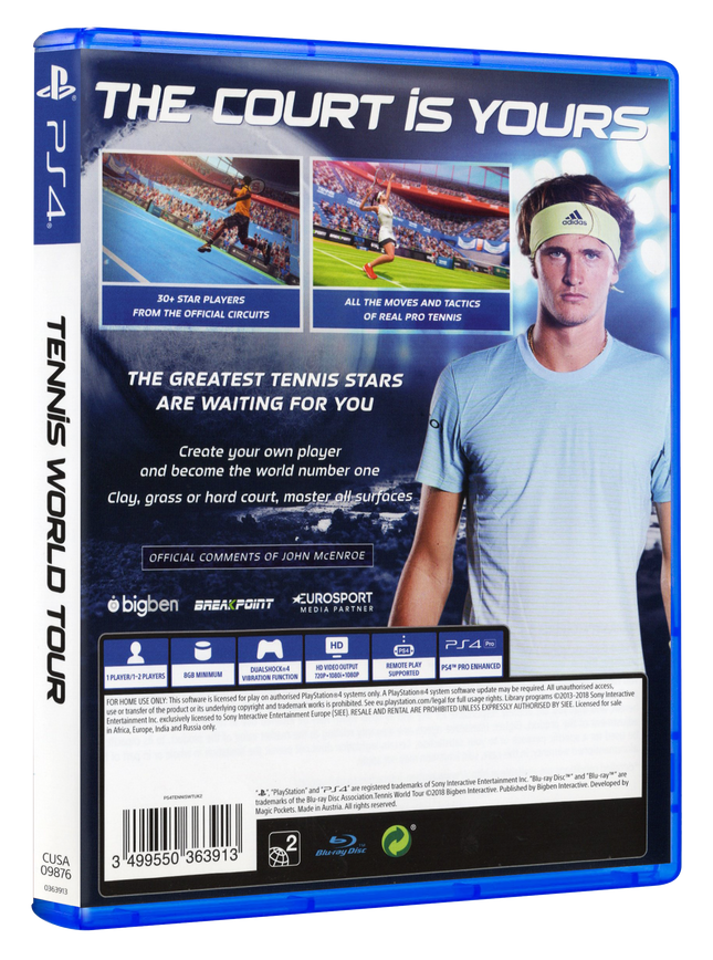 Tennis World Tour | PS4