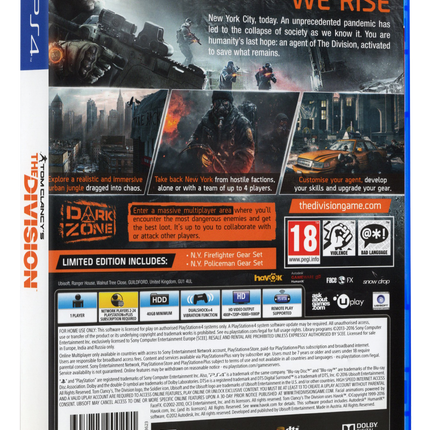 Tom Clancy's The Division (Limited Edition) | PS4