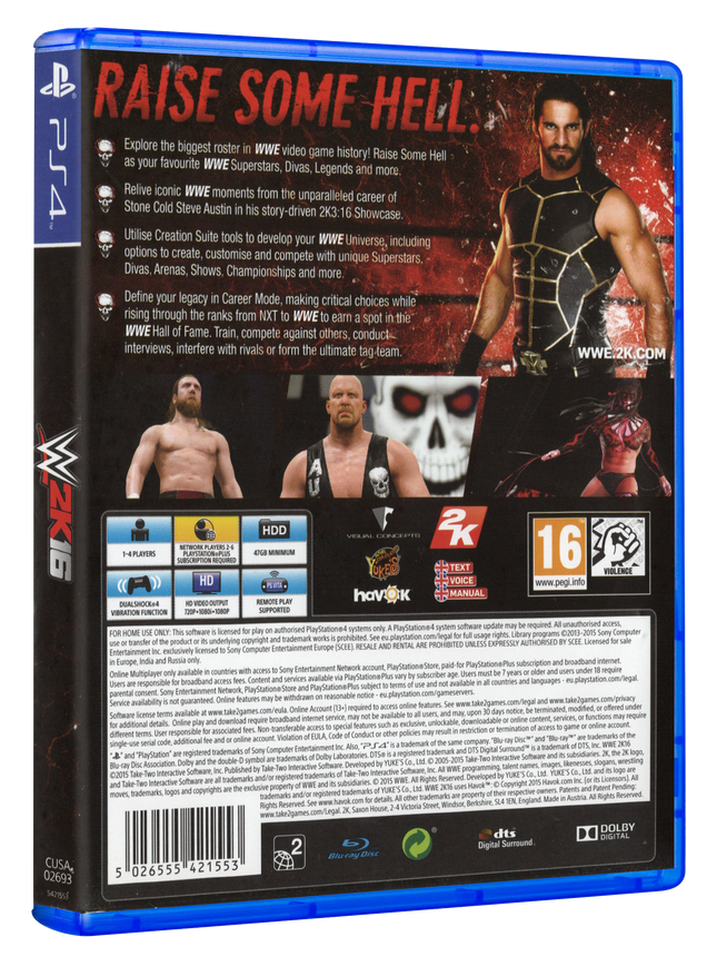 WWE 2K16 | PS4
