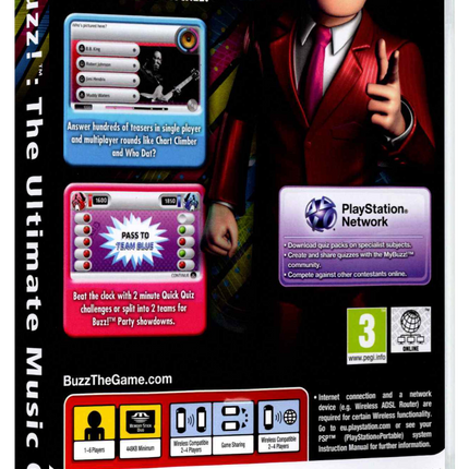 Buzz! The Ultimate Music Quiz | PSP