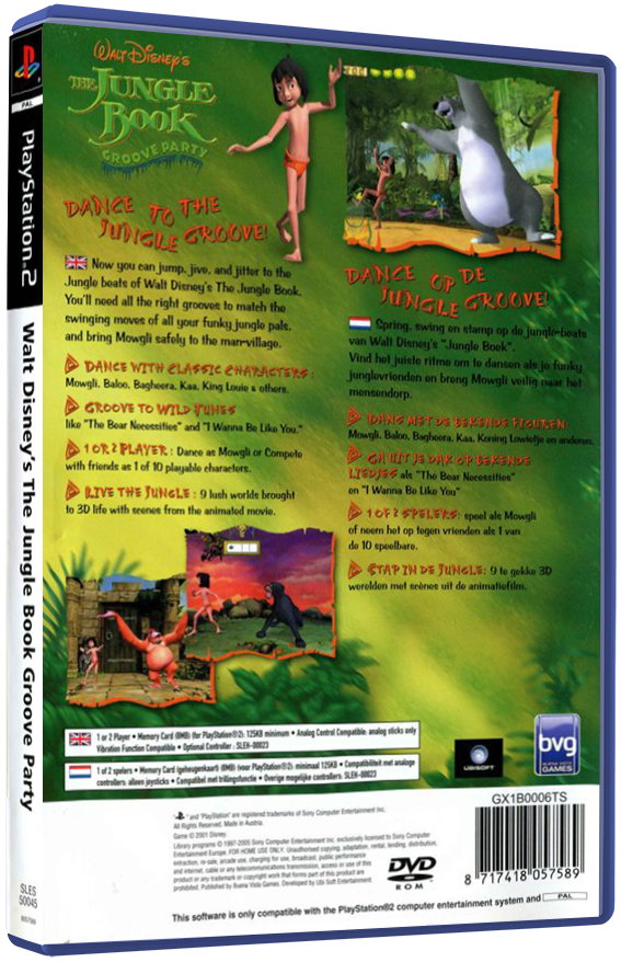 Walt Disney's The Jungle Book: Rhythm n' Groove | PS2
