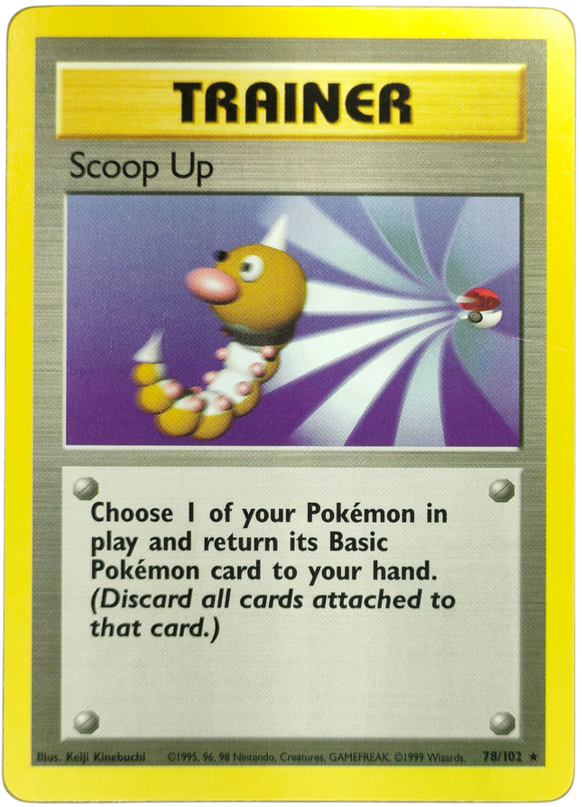 Pokemon | Original Series | Base Set | Scoop Up - 78/102