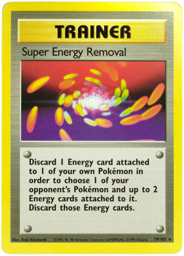 Pokemon | Original Series | Base Set | Super Energy Removal - 79/102
