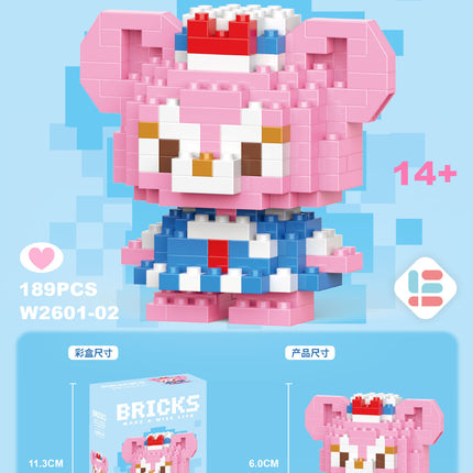 Micro Bricks | Disney Duffy & Friends | ShellieMay (189pcs)