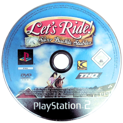 Lets Ride! Silver Buckle Stables (Disc Only) | PS2