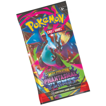 Pokemon |  Mega Evolution | Phantasmal Flames Booster Pack