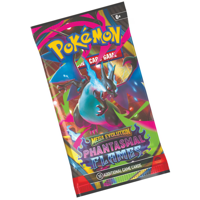 Pokemon |  Mega Evolution | Phantasmal Flames Booster Pack